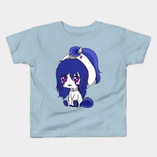 creepypasta unicorn (candy pop) Kids T-Shirt